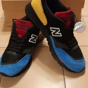 New Balance Black and Blue Sneakers with Chunky Midsole and ENCAP Technology New Balance 1000  main image 4